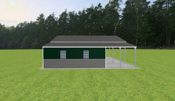 Carport with Storage 30 x 30 x 9 - Image 3