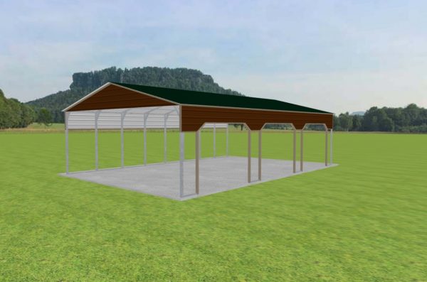 3 Car Carport 26 x 40 x 10