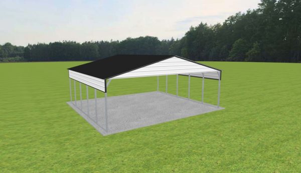 3 Car Carport 28 x 25 x 9