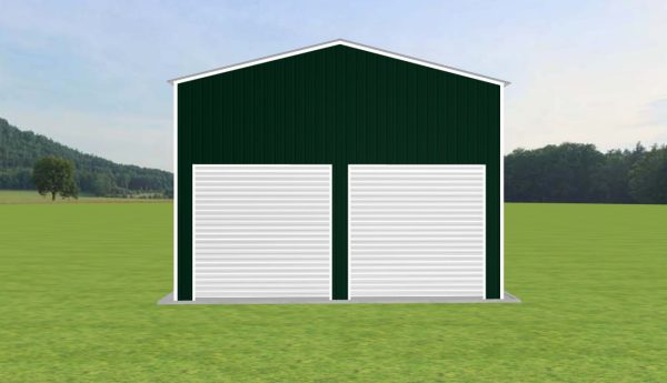 2 Car Garage 24 x 45 x 16 - Image 2