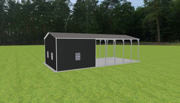 Carport with Storage 18 x 40 x 11 - Image 5