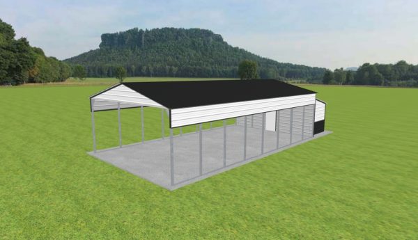 Carport with Storage 22 x 40 x 10