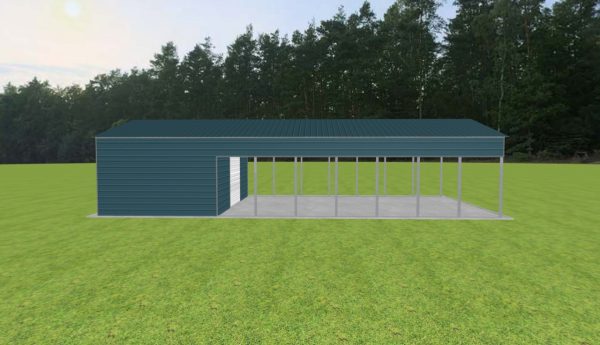 Carport with Storage 24 x 50 x 10 - Image 5