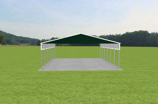 3 Car Carport 26 x 30 x 9 - Image 2