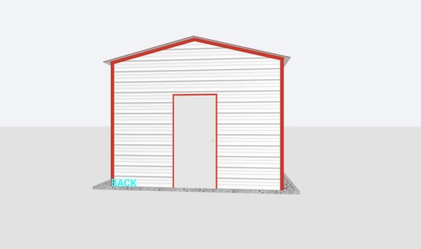 1 Car Mini Garage 12 x 20 x 9 - Image 3