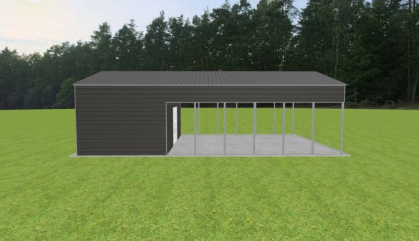 Carport with Storage 28 x 45 x 12 - Image 5