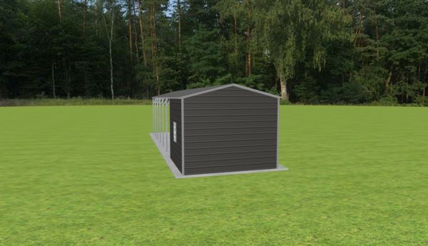 Carport with Storage 12 x 40 x 9 - Image 5