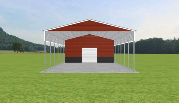 Carport with Storage 26 x 45 x 12 - Image 2