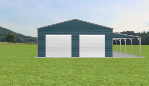 Garage with Lean To 26 x 30 x 10 - Image 3