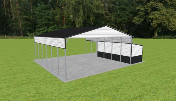 Carport with Storage 28 x 30 x 11 - Image 5