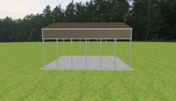 3 Car Carport 30 x 30 x 14 - Image 3