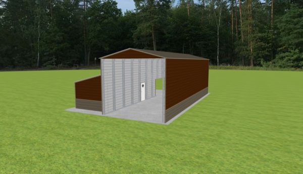 Carport with Storage 18 x 50 x 15 - Image 5