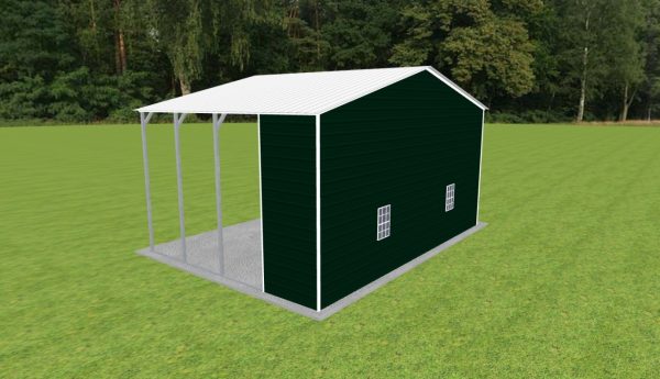 Carport with Storage 28 x 20 x 13 - Image 3