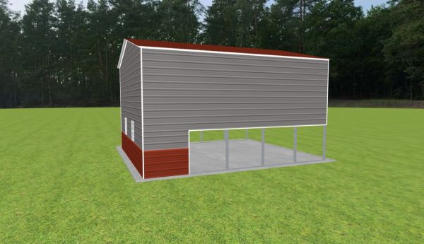 Carport with Storage 22 x 25 x 14 - Image 5