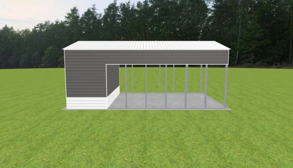 Carport with Storage 24 x 40 x 15 - Image 5