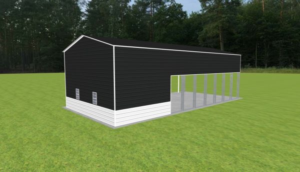 Carport with Storage 24 x 50 x 15 - Image 5