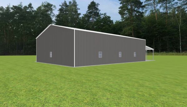 Garage with Lean To 40 x 55 x 14 - Image 5