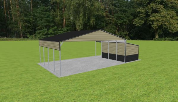 Carport with Storage 30 x 20 x 10 - Image 5