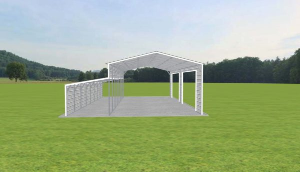 2 Car Carport 18 x 40 x 10 - Image 4