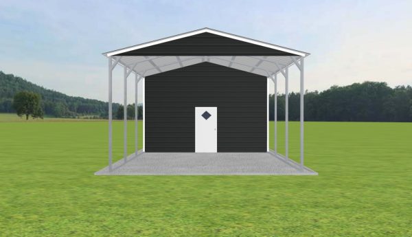 Carport with Storage 18 x 20 x 11 - Image 2