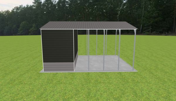 Carport with Storage 24 x 30 x 14 - Image 5