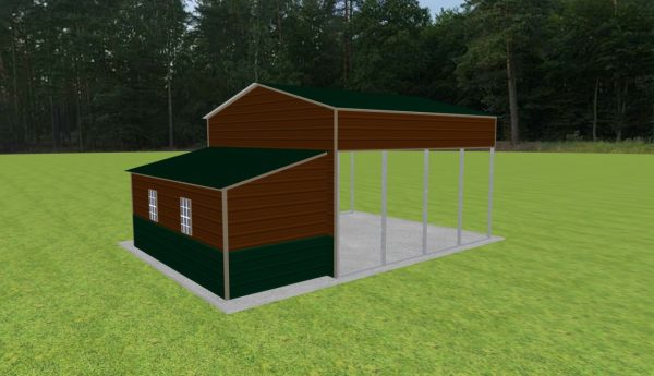 Carport with Storage 20 x 20 x 12 - Image 5