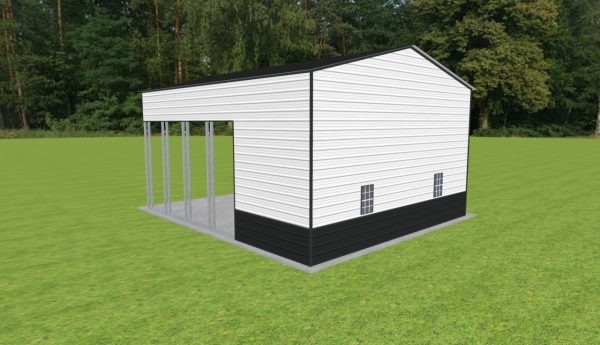 Carport with Storage 26 x 30 x 15 - Image 3