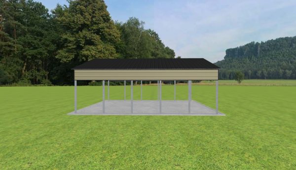 3 Car Carport 26 x 25 x 8 - Image 3