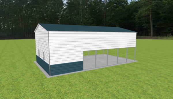 Carport with Storage 20 x 35 x 12 - Image 5