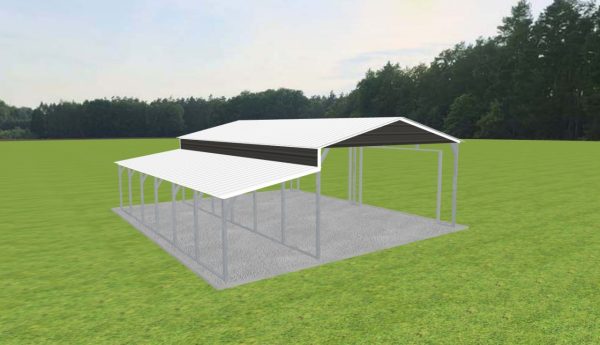 1 Car Carport 18 x 30 x 9