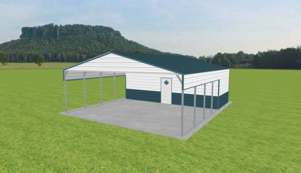 Carport with Storage 26 x 30 x 9