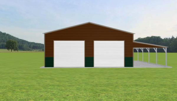 Garage with Lean To 26 x 20 x 10 - Image 3