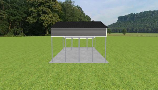 3 Car Carport 28 x 20 x 13 - Image 5