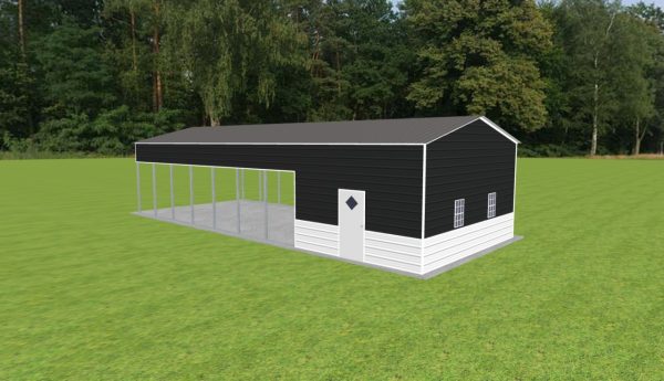 Carport with Storage 20 x 50 x 11 - Image 3