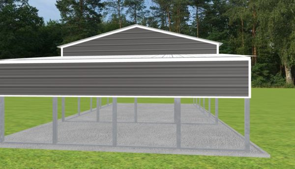 2 Car Carport 20 x 25 x 10 - Image 4