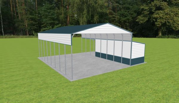 Carport with Storage 28 x 40 x 14 - Image 5