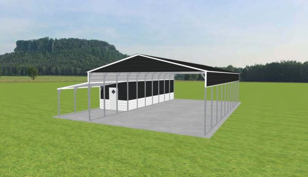 Carport with Storage 26 x 50 x 11 - Image 4