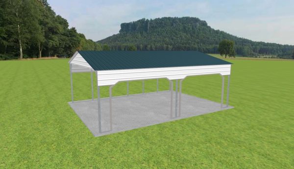 2 Car Carport 22 x 30 x 10