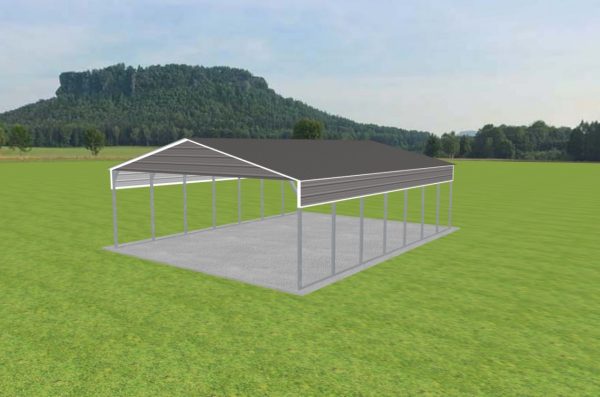 3 Car Carport 26 x 35 x 9