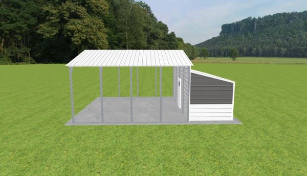 Carport with Storage 22 x 20 x 10 - Image 5