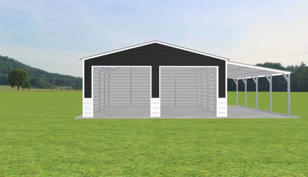 2 Car Carport 22 x 20 x 9 - Image 2