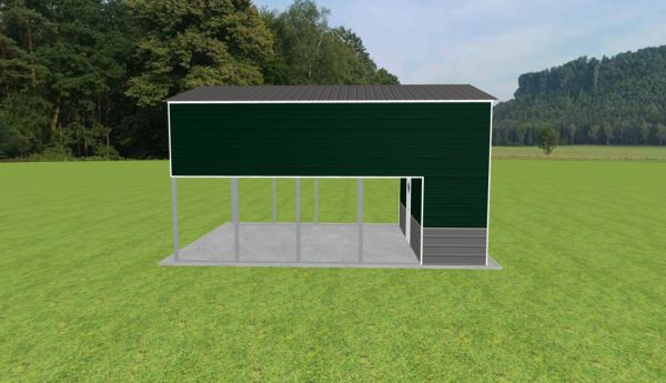 Carport with Storage 18 x 25 x 13 - Image 4