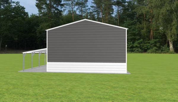 Garage with Lean To 24 x 20 x 13 - Image 5