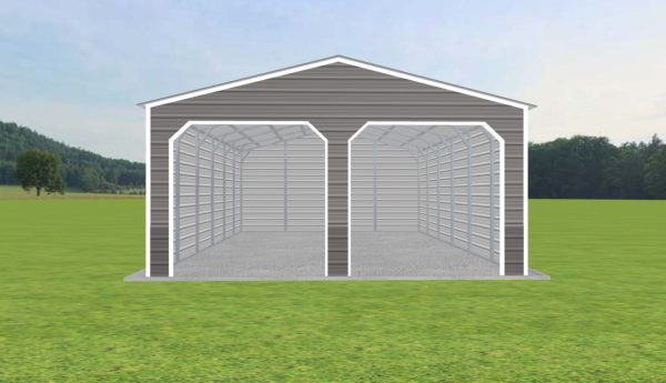 2 Car Carport 22 x 30 x 10 - Image 2