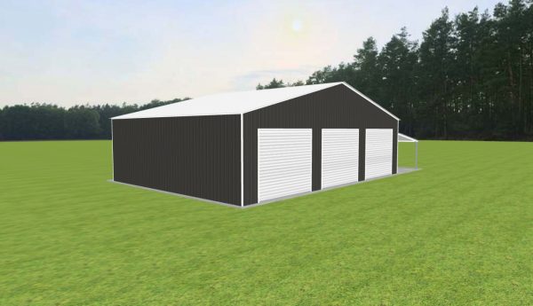 Garage with Lean To 48 x 35 x 12 - Image 4