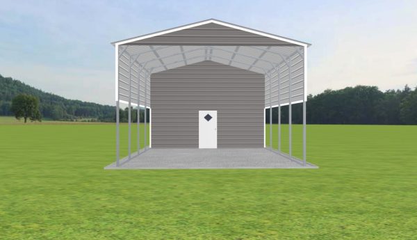 Carport with Storage 20 x 30 x 13 - Image 2