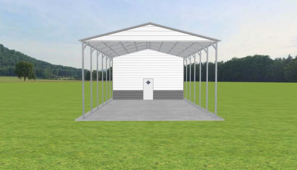 Carport with Storage 22 x 40 x 13 - Image 2