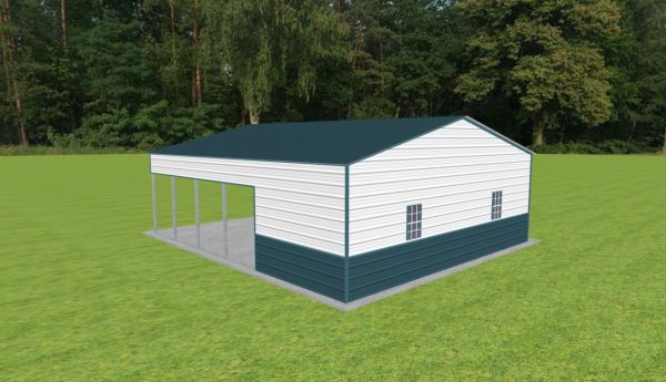 Carport with Storage 26 x 30 x 9 - Image 3