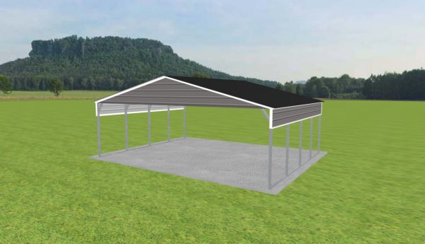 3 Car Carport 26 x 20 x 8