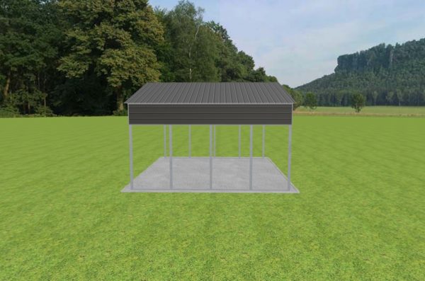 3 Car Carport 26 x 20 x 11 - Image 3